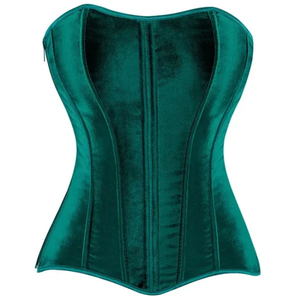 Vintage Corset vert sapin