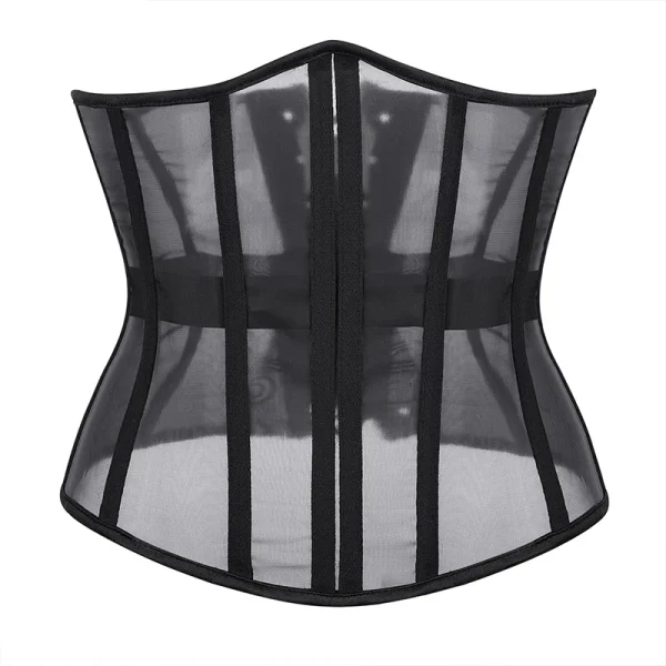 corset en maille respirant noir