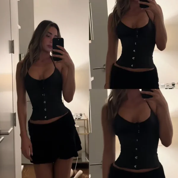 corset soutien-gorge en osier