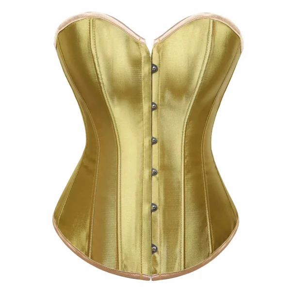corset sous poitrine Or élégant