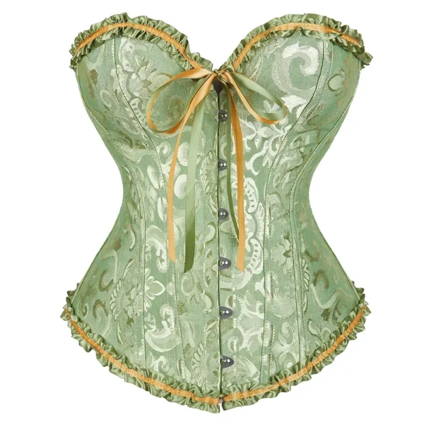 corset vert élégant