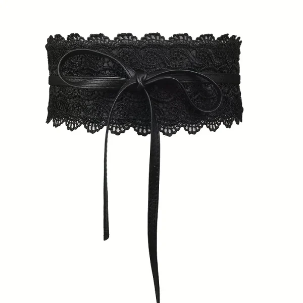 ceinture dentelle élégante