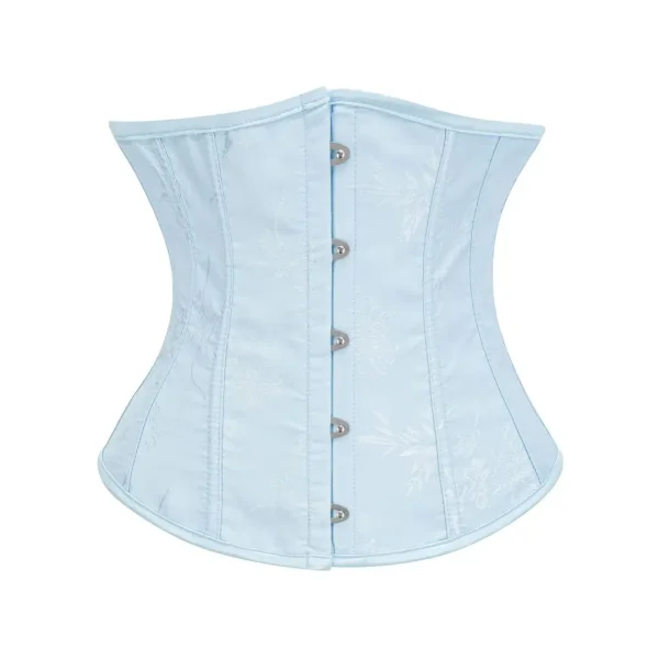 corset bleu lingerie