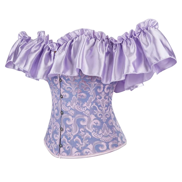 bustier à épaules dénudées