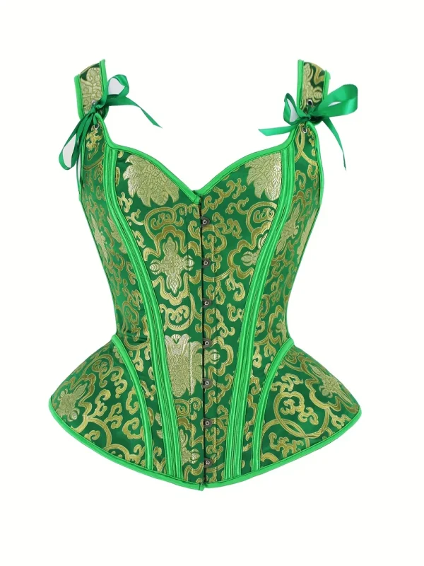 corset sexy lingerie vert