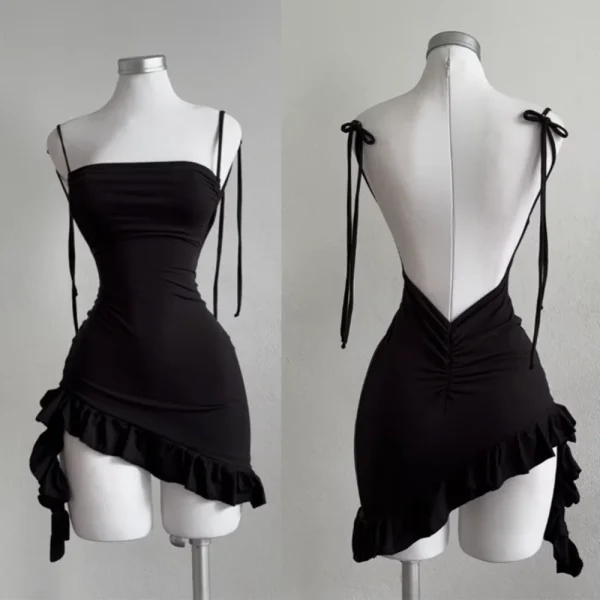 robe corset moulante à lacets