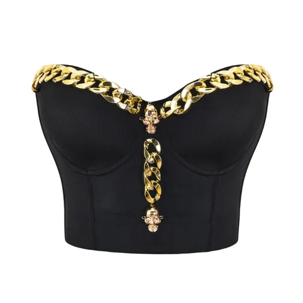 corset sexy bustier croppée