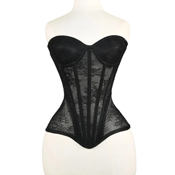 bustier corset dentelle