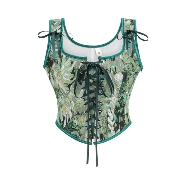 corset vert sauge glamour
